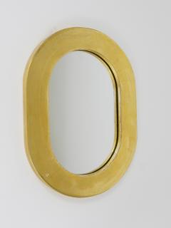  Werkst tte Carl Aub ck Carl Aubock Gold Plated Midcentury Minimalist Wall Mirror Vienna Austria 1960 - 4698236