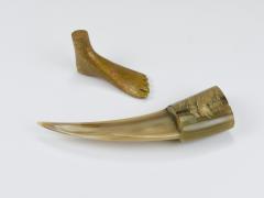  Werkst tte Carl Aub ck Carl Aubock Horn Letter Opener Paper Knife Vienna Austria 1960s - 4451483