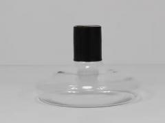  Werkst tte Carl Aub ck Carl Aubock II Vase Decanter with Black Leather Top Midcentury Austria 1950s - 4066544