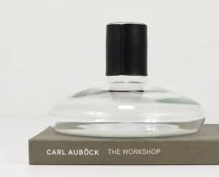  Werkst tte Carl Aub ck Carl Aubock II Vase Decanter with Black Leather Top Midcentury Austria 1950s - 4066547