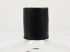  Werkst tte Carl Aub ck Carl Aubock II Vase Decanter with Black Leather Top Midcentury Austria 1950s - 4066548