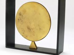  Werkst tte Carl Aub ck Carl Aubock Iron Brass Coin Medal Midcentury Bookend Austria 1970s - 4064534