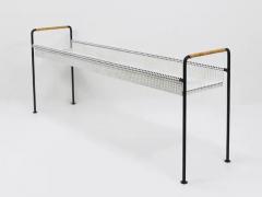  Werkst tte Carl Aub ck Carl Aubock Jardiniere Plants Table or Bench Flower Trough Iron Wicker - 4067052