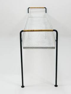  Werkst tte Carl Aub ck Carl Aubock Jardiniere Plants Table or Bench Flower Trough Iron Wicker - 4067126