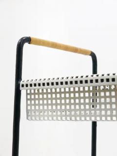  Werkst tte Carl Aub ck Carl Aubock Jardiniere Plants Table or Bench Flower Trough Iron Wicker - 4067155