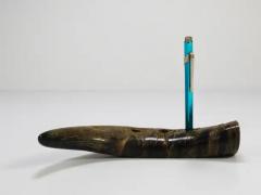 Werkst tte Carl Aub ck Carl Aubock Mid Century Horn Desk Pen Holder Vienna Austria 1960s - 4066407