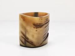  Werkst tte Carl Aub ck Carl Aubock Mid Century Horn Desk Pen Pencil Holder Cup Austria 1950s - 4066370