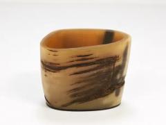  Werkst tte Carl Aub ck Carl Aubock Mid Century Horn Desk Pen Pencil Holder Cup Austria 1950s - 4066469