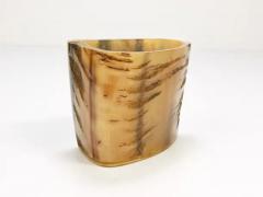  Werkst tte Carl Aub ck Carl Aubock Mid Century Horn Desk Pen Pencil Holder Cup Austria 1950s - 4066383