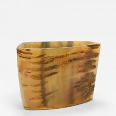  Werkst tte Carl Aub ck Carl Aubock Mid Century Horn Desk Pen Pencil Holder Cup Austria 1950s - 4069485