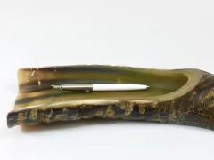  Werkst tte Carl Aub ck Carl Aubock Mid Century Horn Desk Pen Pencil Tray Holder Austria 1960s - 4064732
