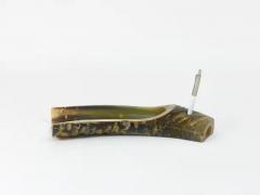  Werkst tte Carl Aub ck Carl Aubock Mid Century Horn Desk Pen Pencil Tray Holder Austria 1960s - 4064797