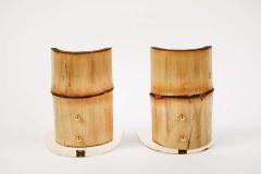  Werkst tte Carl Aub ck Carl Aubock Model 1937 Bamboo Bookends - 1764131