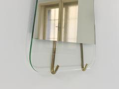  Werkst tte Carl Aub ck Carl Aubock Vienna Rare Brass Wall Mirror No 38 Austria 1950s - 4563867