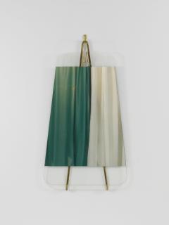  Werkst tte Carl Aub ck Carl Aubock Vienna Rare Brass Wall Mirror No 38 Austria 1950s - 4563870