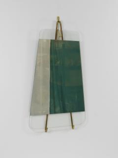  Werkst tte Carl Aub ck Carl Aubock Vienna Rare Brass Wall Mirror No 38 Austria 1950s - 4563871