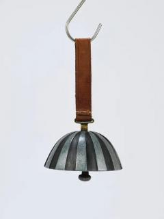  Werkst tte Carl Aub ck Carl Aubock Vintage Zebra Dinner Bell 3604 Paperweight Vienna 1950s - 4067980