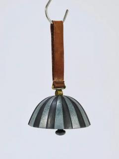  Werkst tte Carl Aub ck Carl Aubock Vintage Zebra Dinner Bell 3604 Paperweight Vienna 1950s - 4067991