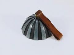  Werkst tte Carl Aub ck Carl Aubock Vintage Zebra Dinner Bell 3604 Paperweight Vienna 1950s - 4068045