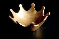  Werkst tte Carl Aub ck Crown Shaped Brass Bowl by Werkst tte Carl Aub ck - 4491919