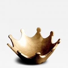  Werkst tte Carl Aub ck Crown Shaped Brass Bowl by Werkst tte Carl Aub ck - 4492087