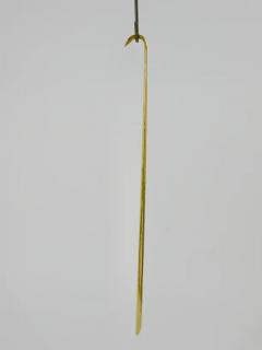  Werkst tte Carl Aub ck Exquisite Hammer Blown Solid Brass Shoehorn Handmade in Austria - 4067618