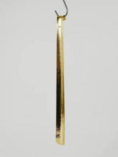  Werkst tte Carl Aub ck Exquisite Hammer Blown Solid Brass Shoehorn Handmade in Austria - 4067623