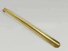  Werkst tte Carl Aub ck Exquisite Hammer Blown Solid Brass Shoehorn Handmade in Austria - 4205377
