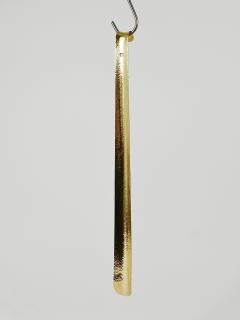  Werkst tte Carl Aub ck Exquisite Hammer Blown Solid Brass Shoehorn Handmade in Austria - 4205381
