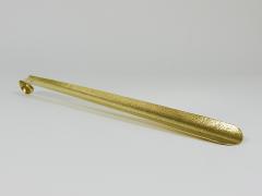 Werkst tte Carl Aub ck Exquisite Hammer Blown Solid Brass Shoehorn Handmade in Austria - 4205389