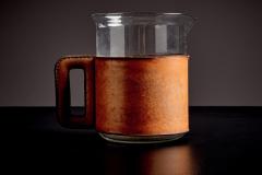  Werkst tte Carl Aub ck Glass Pitcher with Leather Sleeve by Werkst tte Carl Aub ck - 4572350