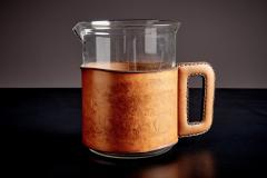  Werkst tte Carl Aub ck Glass Pitcher with Leather Sleeve by Werkst tte Carl Aub ck - 4572351