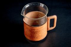 Werkst tte Carl Aub ck Glass Pitcher with Leather Sleeve by Werkst tte Carl Aub ck - 4572352
