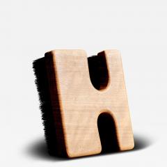  Werkst tte Carl Aub ck H Shaped Wooden Hand Brush - 4492090