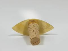  Werkst tte Carl Aub ck Iconic Carl Aub ck Handcrafted Eye Bottle Stopper 4538 Cork Brass Austria - 4067411