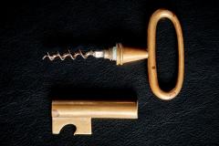  Werkst tte Carl Aub ck Key shaped Corkscrew 1 by Werkst tte Carl Aub ck - 4491951