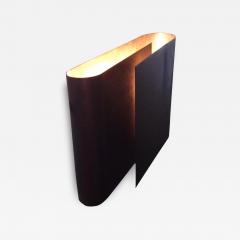  Werkst tte Carl Aub ck Large Carl Aubo ck Model 7256 Wrap Patinated Brass Wall Lamp - 2202973