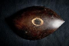  Werkst tte Carl Aub ck Leaf shaped brass Bowl with dark Patina by Werkst tte Carl Aub ck - 4501139