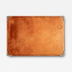  Werkst tte Carl Aub ck Leather Desk Blotter with Metal Corners by Werkst tte Carl Aub ck - 4574075