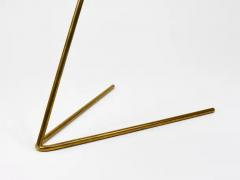  Werkst tte Carl Aub ck Rare Carl Aub ck Brass Standing Floor Ashtray Austria 1950s - 4070243