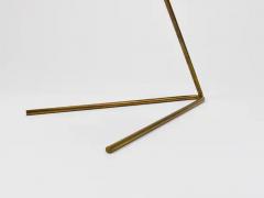  Werkst tte Carl Aub ck Rare Carl Aub ck Brass Standing Floor Ashtray Austria 1950s - 4070244