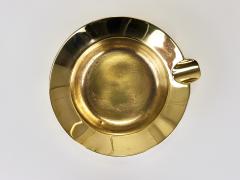  Werkst tte Carl Aub ck Rare Carl Aub ck Brass Standing Floor Ashtray Smoking Stand Austria 1950s - 4641896