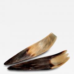  Werkst tte Carl Aub ck Salad Servers made of Horn by Werkst tte Carl Aub ck - 4512002