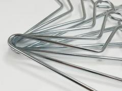  Werkst tte Carl Aub ck Up to 12 Austrian Modernist Solid Chrome Plated Coat Hangers from the 1970s - 4067459