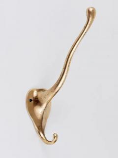  Werkst tte Hagenauer Wien Adolf Loos Art Nouveau Brass Wall Coat Hook Werkst tte Hagenauer Austria 1910 - 4047118