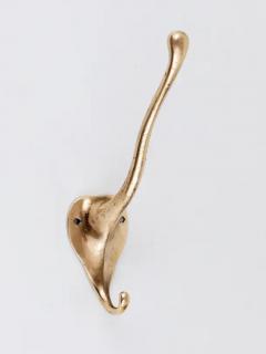  Werkst tte Hagenauer Wien Adolf Loos Art Nouveau Brass Wall Coat Hook Werkst tte Hagenauer Austria 1910 - 4047121