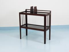  Werkst tte Hagenauer Wien Hagenauer Jirasek Unique Side Table Book Shelf Shelving Unit Vienna 1940s - 4819166