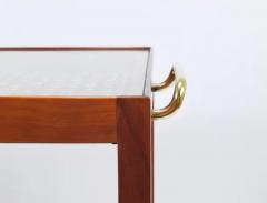  Werkst tte Hagenauer Wien Julius Jirasek Werkst tte Hagenauer Bar Cart Serving Trolley Vienna 1930s - 4116881