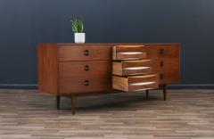  West Michigan Furniture Co Mid Century Modern Dresser w Lacquered Bowtie Drawers - 3596260