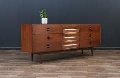  West Michigan Furniture Co Mid Century Modern Dresser w Lacquered Bowtie Drawers - 3596262